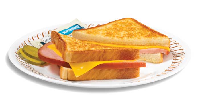 Grilled Ham & Cheese Sandwich