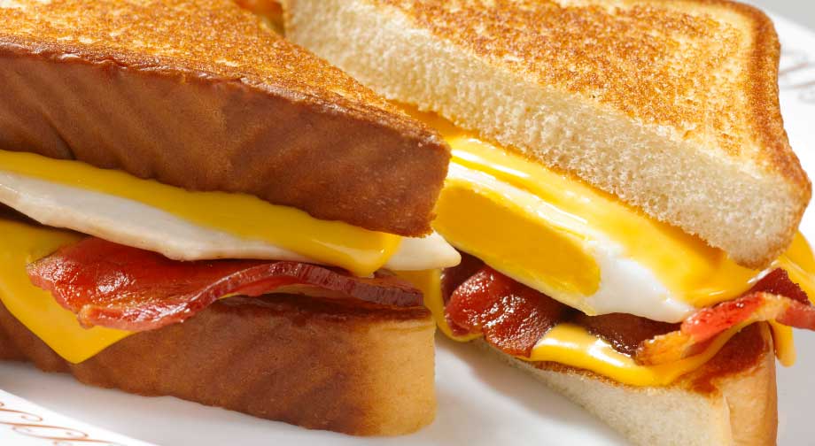 Breakfast Sandwiches & Melts